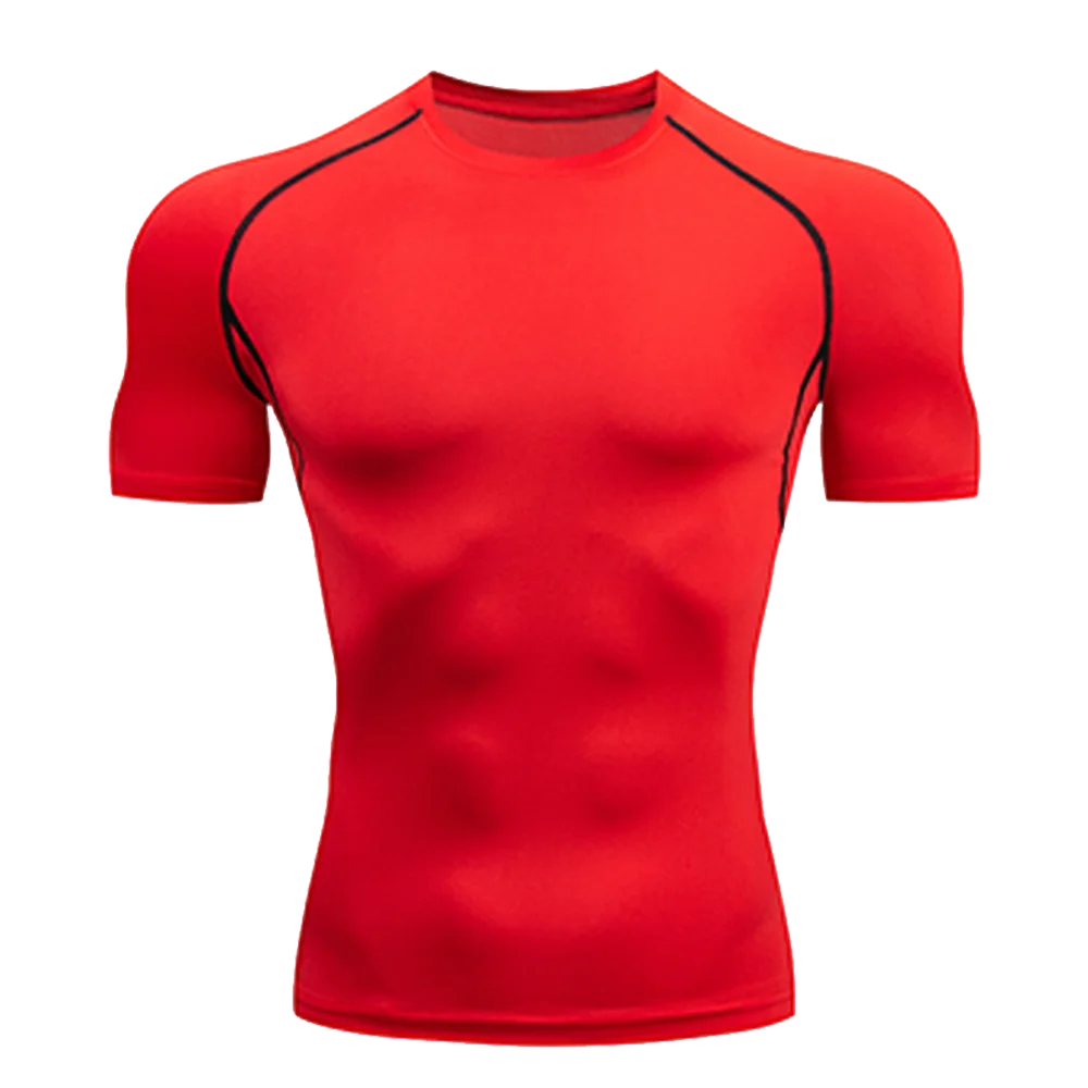 Men’s Quick-Dry Compression Gym T-Shirt