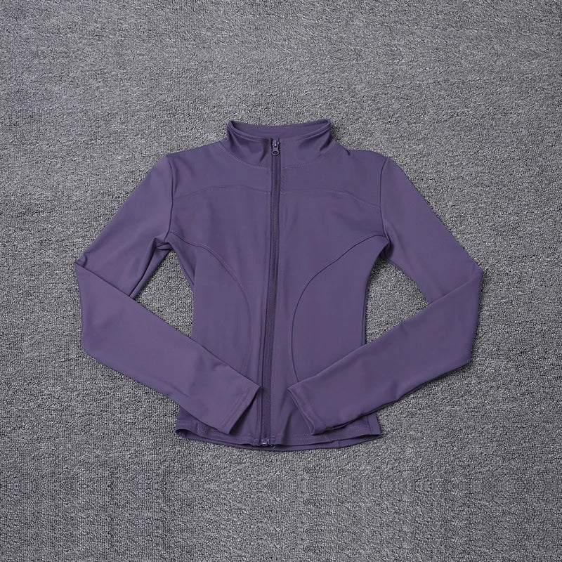 Outfit look- Women’s Slim Fit Gym & Yoga Jacket