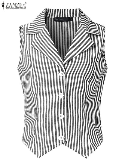 Outfit Look – Stripe Summer Tank