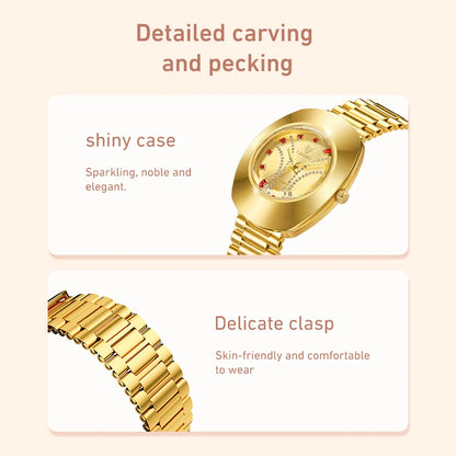 Outfit Look RoyalGold Quartz Watch