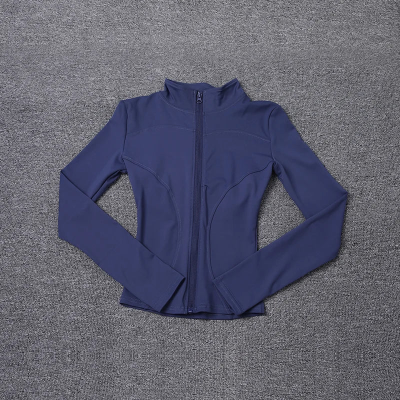 Outfit look- Women’s Slim Fit Gym & Yoga Jacket