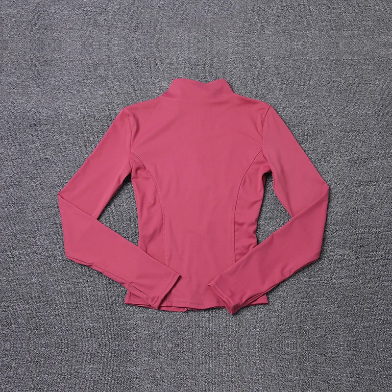 Outfit look- Women’s Slim Fit Gym & Yoga Jacket