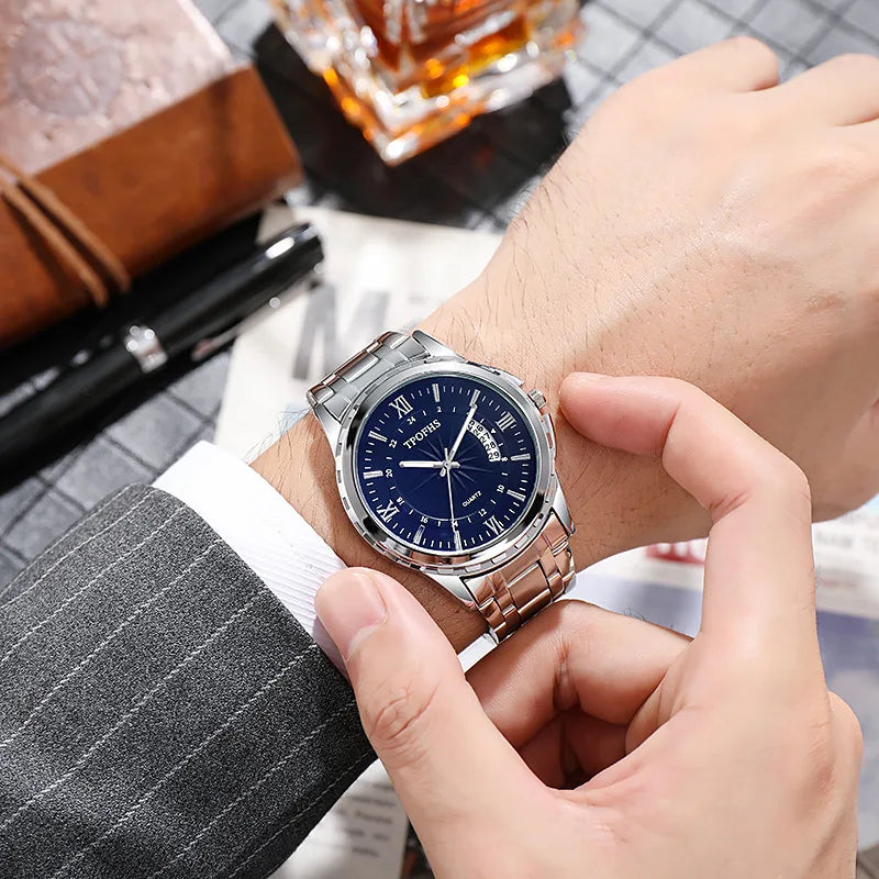 Outfit Look BlueCore Business Watch