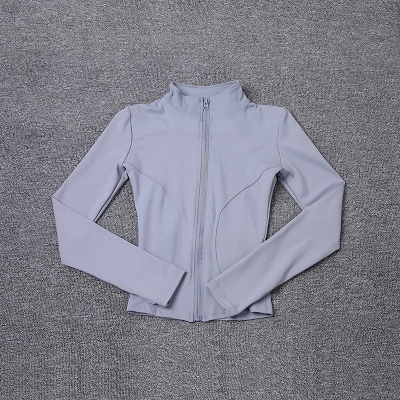 Outfit look- Women’s Slim Fit Gym & Yoga Jacket
