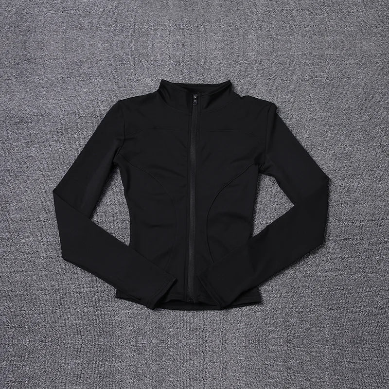 Outfit look- Women’s Slim Fit Gym & Yoga Jacket