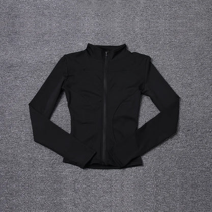 Outfit look- Women’s Slim Fit Gym & Yoga Jacket