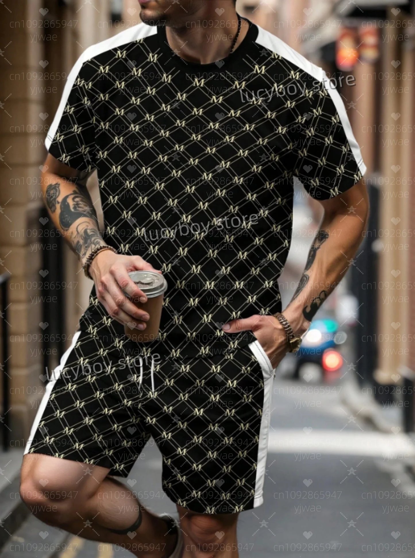 Outfit Look – Summer 3D Plaid Set