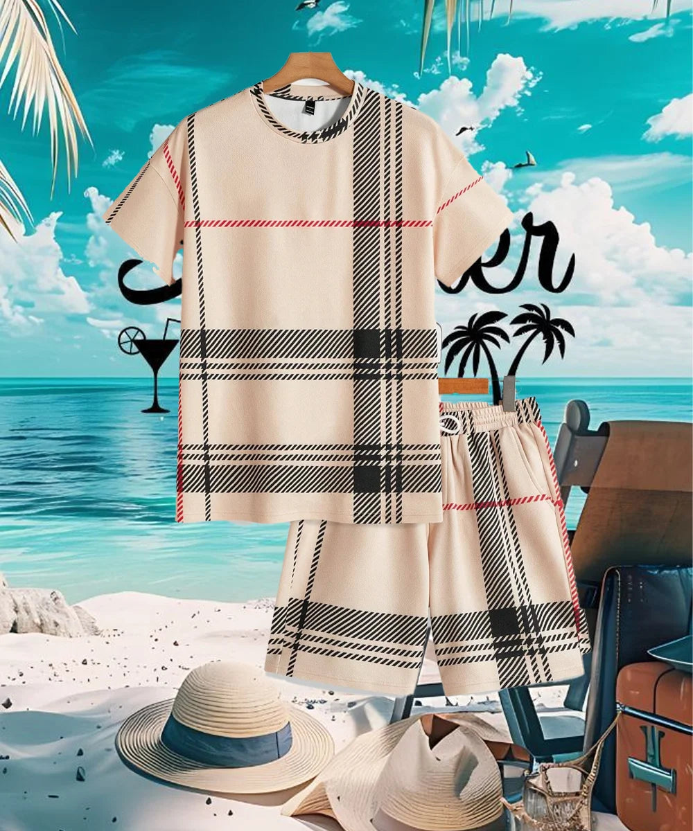 Outfit Look – Summer Letter Print Set
