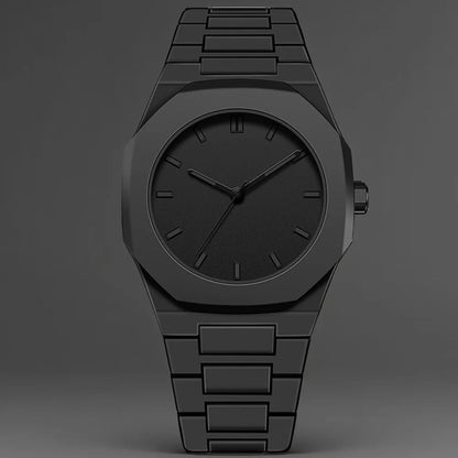 Outfit Look UrbanMax Black Quartz Watch