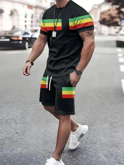 Outfit Look StripeFlex Summer Set