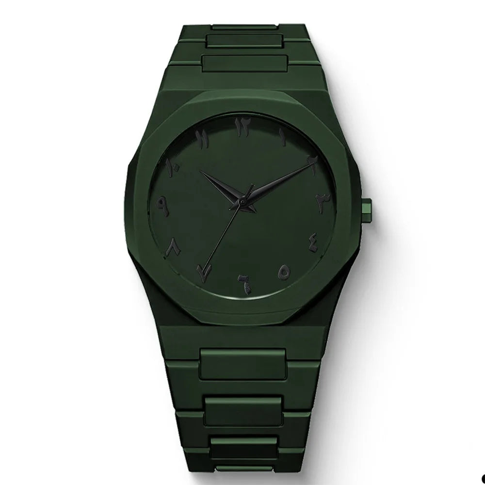 Outfit Look UrbanMax Black Quartz Watch