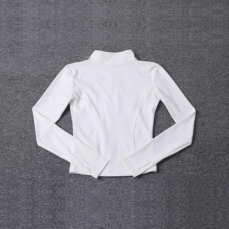 Outfit look- Women’s Slim Fit Gym & Yoga Jacket