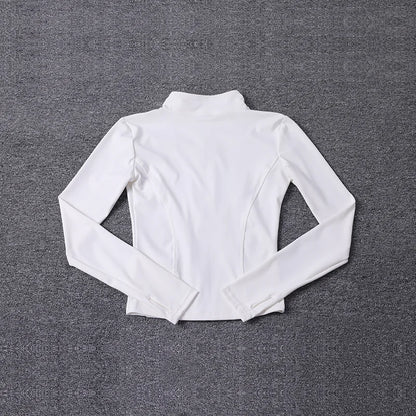 Outfit look- Women’s Slim Fit Gym & Yoga Jacket